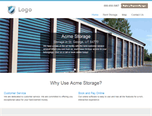 Tablet Screenshot of demostorage.com